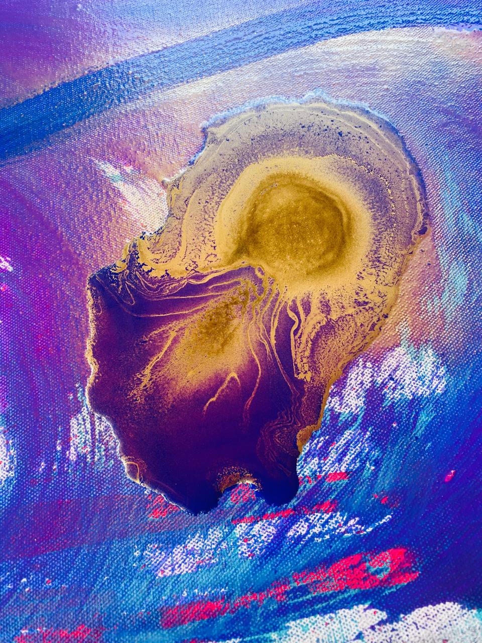 Art_Mexican_Alexandra_Schurmann_Belendez_The_Process_Magic_is_not_Logic_purple_gold_mix