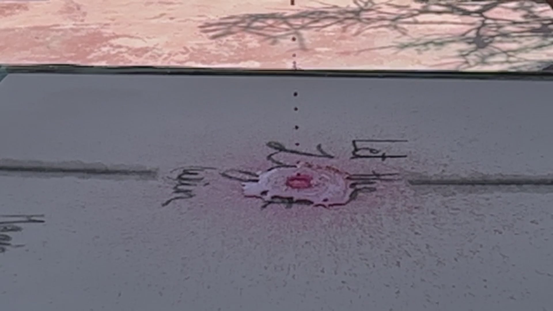 Load video: ART_MEXICAN_ALEXANDRA_SCHURMANN_BELENDEZ_THE_RESULT_MAGIC_IS_NOT_LOGIC_DROPPING_RED_PAINT